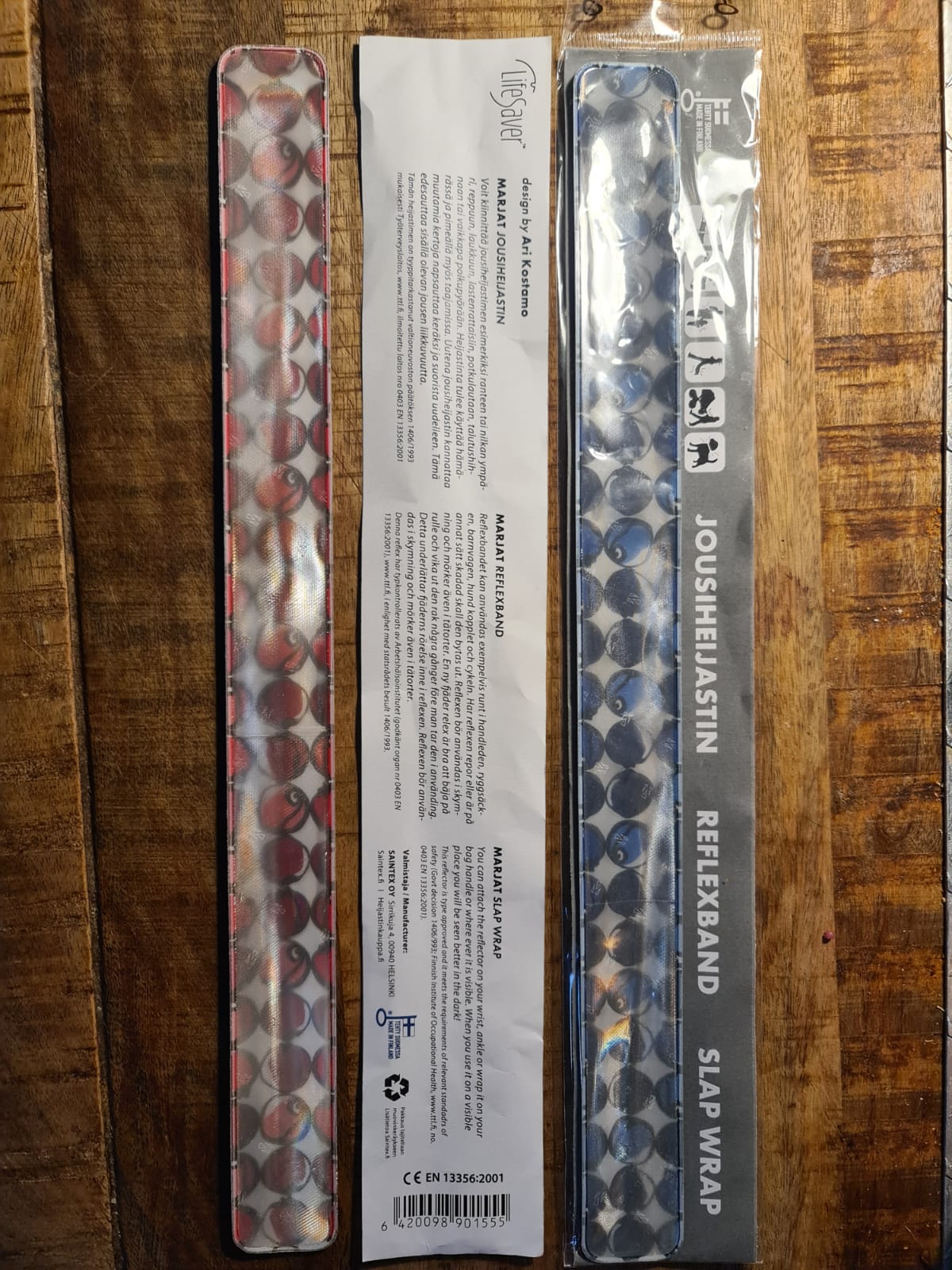 Slap Wrap - blau & rot